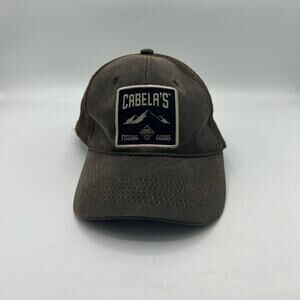 Cabelas leather hat one size